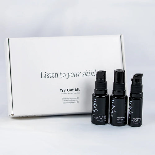 Loïs Lee Try Out Kit — zkušební sada přírodní péče o pleť v cestovní velikosti